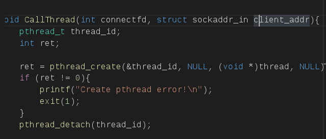 子函数里，connectfd 和  client_addr局部变量可以传到thread里吗？那些变量可以被thread所共享使用